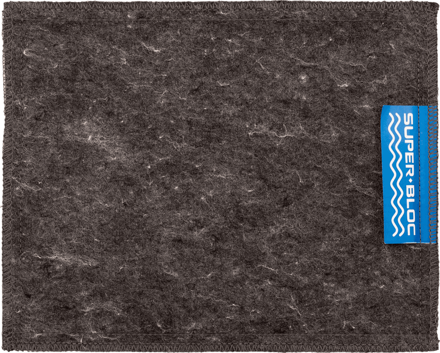 SUPER BLOC drip pad — absorbent top side